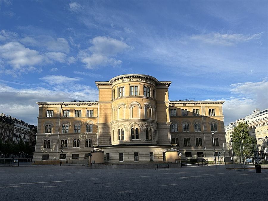 스톡홀름 국제학교 Stockholm International School 스웨덴 스톡홀름 도심 19세기 학교 건물 노라 라틴으